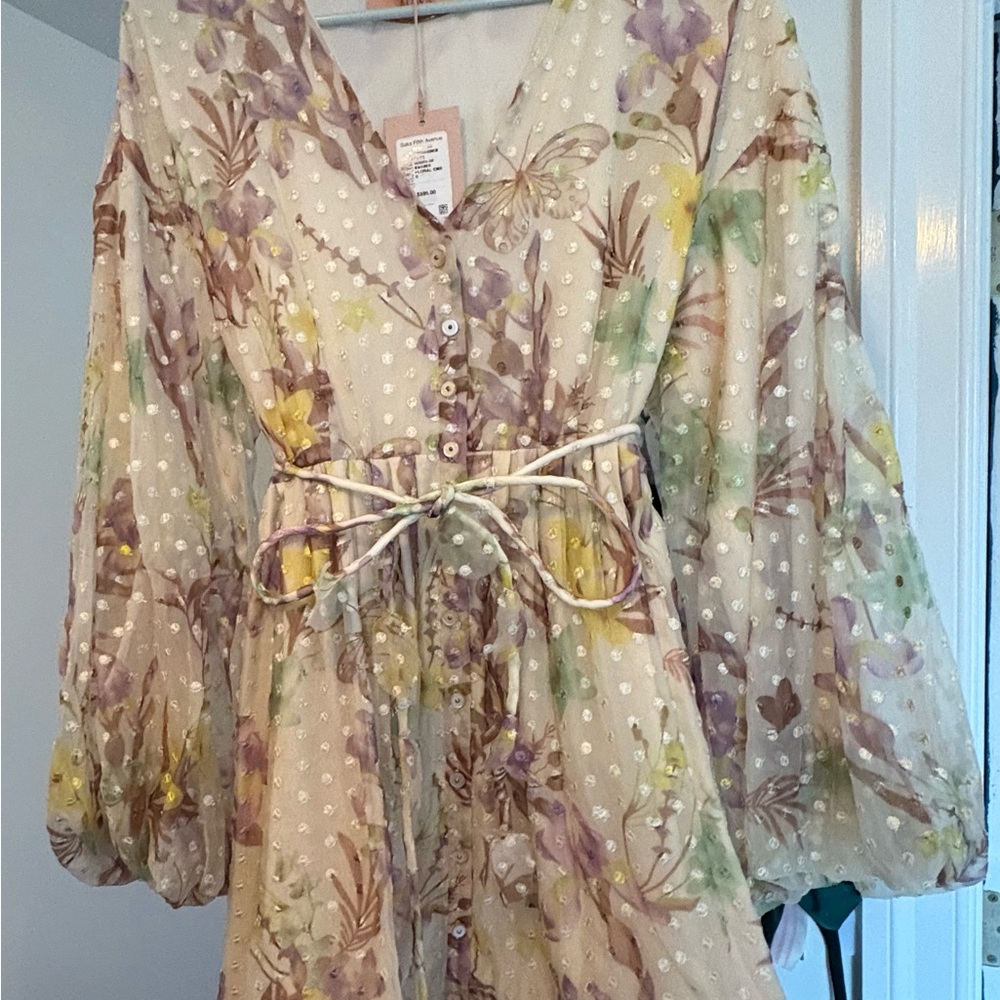 Alexis Floral Embroidered Dress